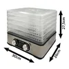 XMaster sušička potravín 350 W, 5 vysokých tácok bez BPA, Náhľad obrázku produktu 7