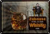 Blechschild Spruch Zuhause ist da wo mein Whisky 30x20cm Produktbild-Vorschau 1