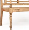 Massive Sitzbank CHRISTOS Antique-Natural 150cm Massivholz Produktbild-Vorschau 6