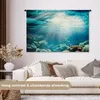 MuchoWow® Wandteppich Wandbehang Meer - Koralle - Sonne Produktbild-Vorschau 2