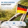 Set di 2 bandierine da auto Bandierina da auto Germania Anteprima dell’immagine prodotto 5