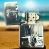 Accendino a benzina Zippo Kneeling Girl donna sexy cromo Anteprima dell’immagine prodotto 5