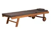 Teakholz-Lounger Woodie mit Rädern - uni grey Produktbild-Vorschau 4