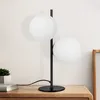ZMH Noční lampa černá Moderní stolní lampa Mosaz 2 plameny Náhled obrázku produktu 6