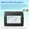 7-calowe radio samochodowe z kamerą cofania do modeli Fiat Podgląd zdjęcia produktu 7