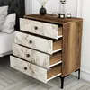Skye Decor, Lisabon 538 - ořech, bílá, komody, ořech, 76 x Náhled obrázku produktu 3