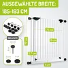 BOMI® Kinderschutzgitter zum Klemmen 83-243 cm | 90° Produktbild-Vorschau 2