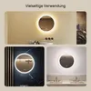 ARTFORMA LED kúpeľňové zrkadlo, okrúhle, 60 cm, bezrámové, Náhľad obrázku produktu 3