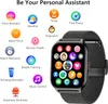 Smartwatch Damen mit Telefonfunktion mit Herzfrequenzmesser Produktbild-Vorschau 7