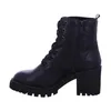 Tom Tailor Schnürstiefeletten  Damen Kunstleder Schwarz Produktbild-Vorschau 2