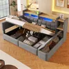 Flieks Schlafsofa Tagesbett 140x200cm mit Hydraulischem Produktbild-Vorschau 2
