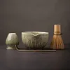 Matcha Whisk Set, 4 Stück Matcha-Schale mit Ausgießer und Produktbild-Vorschau 1