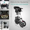 aktiv shop Rollator, Aluminium, faltbar, leicht, mit Sitz, Produktbild-Vorschau 5