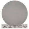 Kissenbezug rund 60 cm silber Leinenoptik Kissenhülle Produktbild-Vorschau 10