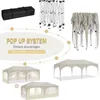 Woltu Faltbarer Pavillon - 3x6 m - 6 Seitenwände - Produktbild-Vorschau 13