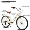 Vélo de ville Hiland, 26 pouces, 7 vitesses, pour hommes et Voir les images du produit 2