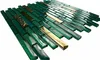 A sheet of mosaic tiles with a mix of green and gold rectangular pieces. Náhľad obrázku produktu