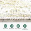 Volero - Teppich Vintage Rund - Lago Grün Creme - Ø 160 cm Produktbild-Vorschau 2