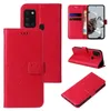 Collage of images showing a red flip phone case with floral and butterfly designs, including close-ups and different angles. Produktbild-Vorschau