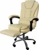 MALATEC 23287 Bürostuhl mit Fußstütze beige Produktbild-Vorschau 1