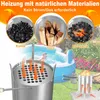 LZQ Zwembadverwarmer, vuurtong, set van 1, roestvrijstalen Productafbeelding-voorbeeld 9