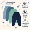 5er Set Unisex Bequeme Babyhosen 100% Baumwolle Hose Produktbild-Vorschau 3