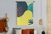 MuchoWow® Wandteppich Wandbehang Sommer - Flecken - Blätter Produktbild-Vorschau 4