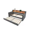 Zerbaco Sofabett 90x190 cm, aus Samt mit Stauraum, LED und Produktbild-Vorschau 19
