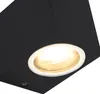 Zestaw 2 nowoczesnych lamp ściennych czarnych IP44 - Baleno Podgląd zdjęcia produktu 2
