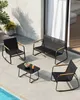 SONGMICS Gartenmöbel-Set, Balkonmöbel, 2 Schaukelstühle mit Produktbild-Vorschau 2
