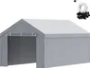 Tente de garage Carport, haut + paroi latérale 3 x 6 m, Voir les images du produit 9