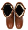 Poelman: Scarpe da donna, stivali, color marrone, casual Anteprima dell’immagine prodotto 8