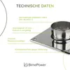 BirnePower Edelstahl Ofenrohr Kaminrohr Rauchrohr Produktbild-Vorschau 4