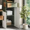 Armadio per il bagno Vicco Eden Verde 40 x 184.2 cm con 2 Anteprima dell’immagine prodotto 4