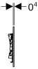 Geberit type 40, commande pour urinoir, avec déclenchement Anteprima dell’immagine prodotto 4
