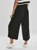 Urban Classics Ladies Wide Viscose Culotte black - M Náhled obrázku produktu 14