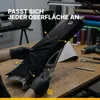 LOMIQ Mikrofaserstoff Selbstklebend, 500x150cm, Schwarz, Produktbild-Vorschau 4