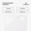 Klarstein infračervený ohrievač, termostat, 360W, ovládanie Náhľad obrázku produktu 6