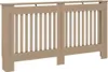 vidaXL Obklad radiátora 152 x 19 x 81,5 cm, drevotrieska Náhľad obrázku produktu 1