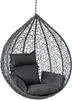 Hängesessel Polyrattan Hängekorb Rattan Hängestuhl Produktbild-Vorschau 1