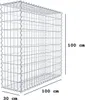 Gabione 100 cm x 100 cm x 30 cm (L x H x T), Maschenweite 5 Produktbild-Vorschau 2