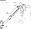Single-Monitor-Wandhalterung mit mechanischer Feder Produktbild-Vorschau 13