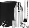 SPRINGOS Set da 6 pezzi con shaker per cocktail Set da Anteprima dell’immagine prodotto 2