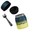 Lunchbox Satch Thermo, kolor niebieski, wzór graffiti Podgląd zdjęcia produktu 7