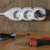 Steckdosenleiste 1,5 m / 4 Steckdosen / weiß / PVC / 1,5 mm2 Produktbild-Vorschau