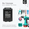 CELLONIC Batterie compatible avec Makita DHR243, DDF484, Voir les images du produit 6
