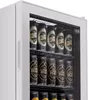 Klarstein chladnička, sklenené dvere, úzka, 74 l, 5-18 °C, Náhľad obrázku produktu 4