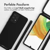 imoshion SilikonHülle mit Band Samsung Galaxy A33 - Schwarz Produktbild-Vorschau 6