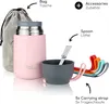 Milu® Thermobehälter für Essen 650ml, Edelstahl Produktbild-Vorschau 3