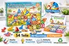 Magnetbausteine Dinosaurier Set – 54 Teile (42 Magnetblöcke Produktbild-Vorschau 2